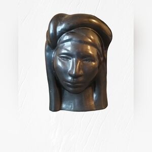 Black Clay Bust.